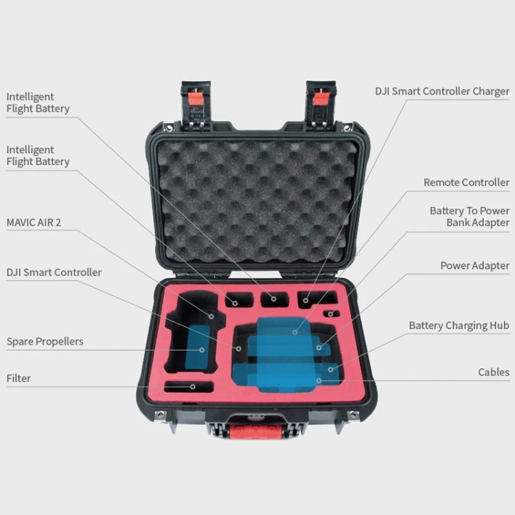 PGYTECH P-16A-037 Portable Safety Box Waterproof and Moisture-proof Storage Bag for DJI Mavic Air 2 - Carry Cases & Bags by PGYTECH | Online Shopping South Africa | PMC Jewellery | Buy Now Pay Later Mobicred