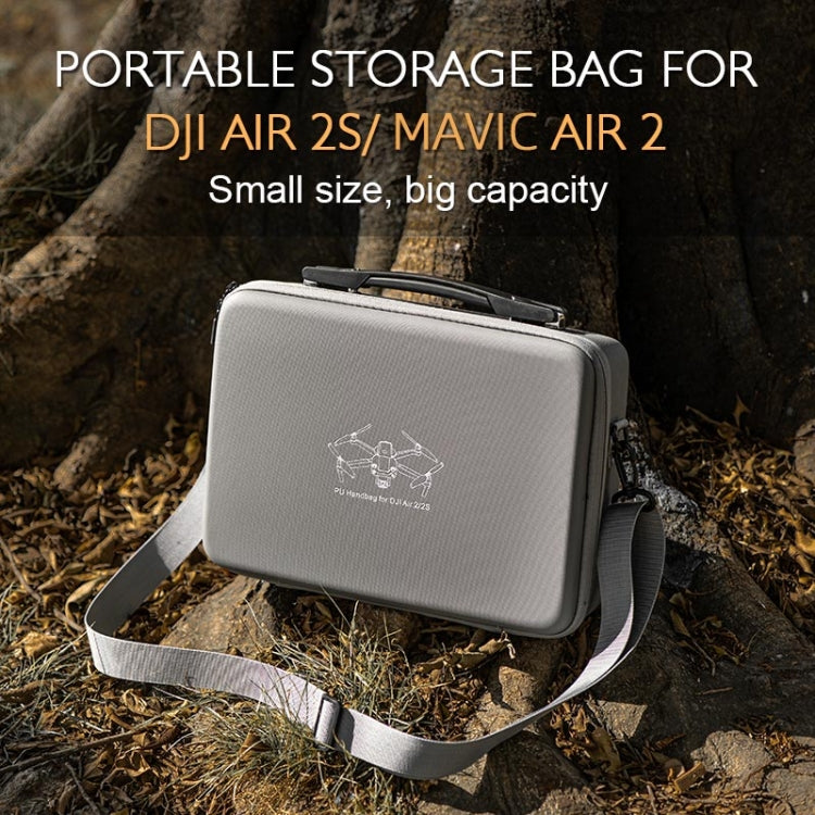For DJI Air 2 / Air 2S STARTRC Waterproof Shoulder Storage Bag Handbag (Grey) - Backpacks & Bags by STARTRC | Online Shopping South Africa | PMC Jewellery | Buy Now Pay Later Mobicred