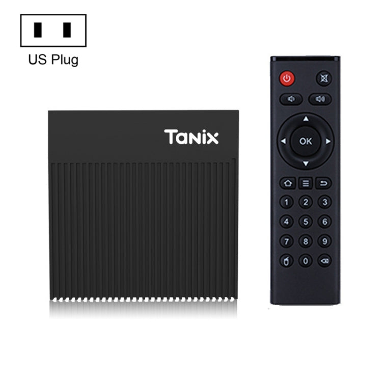 Tanix X4 Android 11 Smart TV Box, Amlogic S905X4 Quad Core, 4GB+64GB, Dual Wifi, BT (US Plug) - Amlogic S905 by PMC Jewellery | Online Shopping South Africa | PMC Jewellery | Buy Now Pay Later Mobicred