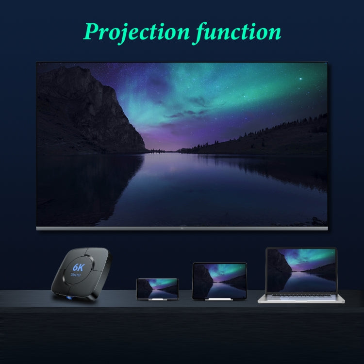 6K UHD Smart TV Box, Android 10.0, Allwinner H616 Quad Core, 2GB+8GB,US Plug - Allwinner H6 by PMC TechLife | Online Shopping South Africa | PMC TechLife | Buy Now Pay Later Mobicred