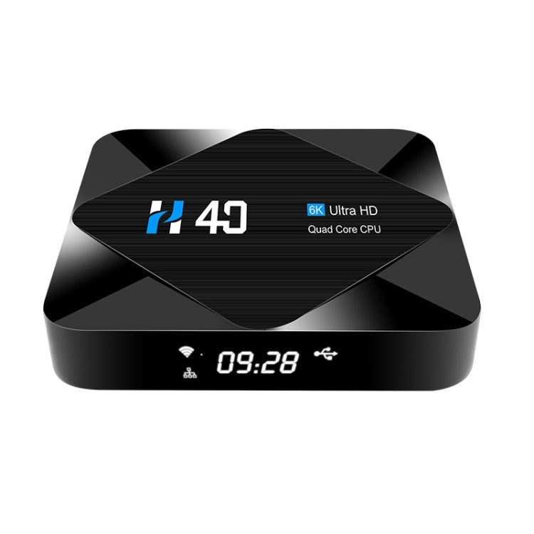 H40 4K Ultra HD Smart TV BOX Android 10.0 Media Player with Remote Control, Quad-core, RAM: 4GB, ROM: 32GB(AU Plug) - Amlogic S905 by PMC Jewellery | Online Shopping South Africa | PMC Jewellery | Buy Now Pay Later Mobicred