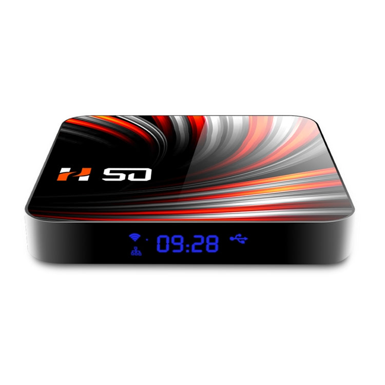 H50 4K Smart TV BOX Android 10.0 Media Player with Remote Control, Quad Core RK3318, RAM: 2GB, ROM: 16GB, 2.4GHz/5GHz WiFi, Bluetooth, UK Plug - RK3318 by PMC Jewellery | Online Shopping South Africa | PMC Jewellery | Buy Now Pay Later Mobicred
