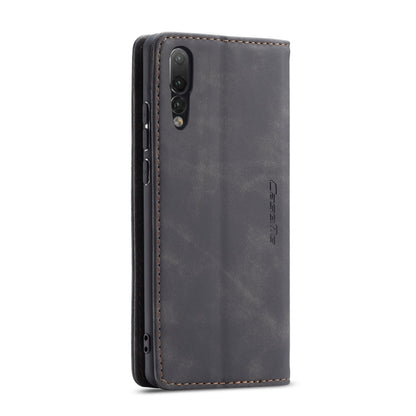 CaseMe-013  Multifunctional Horizontal Flip Leather Case with Card Slot & Holder for Huawei P20(Black) - Huawei Cases by CaseMe | Online Shopping South Africa | PMC Jewellery | Buy Now Pay Later Mobicred