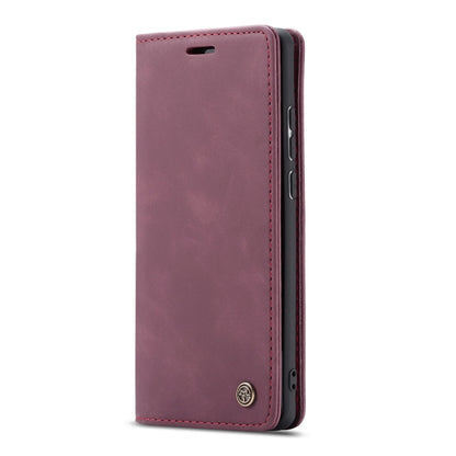 CaseMe-013 Multifunctional Horizontal Flip Leather Case with Card Slot & Holder for Xiaomi 9(Wine Red) - Xiaomi Cases by CaseMe | Online Shopping South Africa | PMC Jewellery | Buy Now Pay Later Mobicred