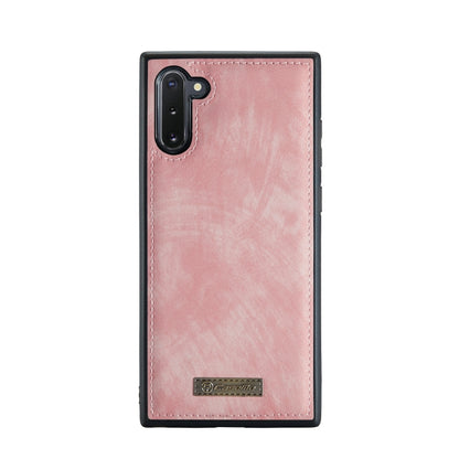 For Samsung Galaxy Note10 CaseMe-008 Detachable Multifunctional Flip Leather Phone Case(Pink) - Galaxy Phone Cases by CaseMe | Online Shopping South Africa | PMC Jewellery | Buy Now Pay Later Mobicred