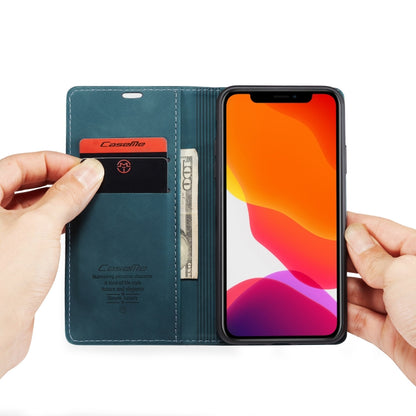 CaseMe-013 Multifunctional Horizontal Flip Leather Case with Card Slot & Holder & Wallet for iPhone 11 Pro Max(Blue) - iPhone 11 Pro Max Cases by CaseMe | Online Shopping South Africa | PMC Jewellery | Buy Now Pay Later Mobicred