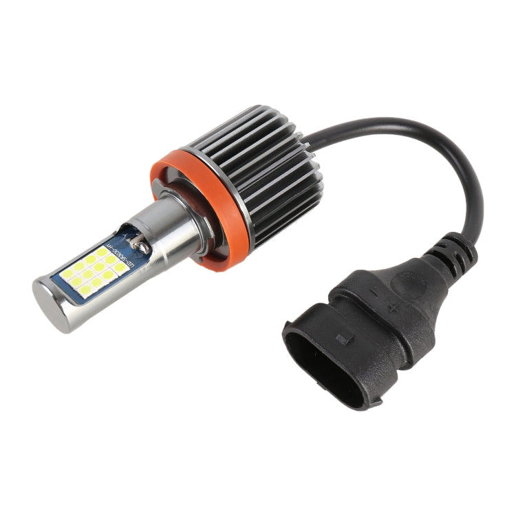 H11 2 PCS DC12-24V / 10.5W Car Fog Lights with 24LEDs SMD-3030 & Constant Current, Box Packaging(Lime Light) - free shipping - PMC TechLife - Order now!