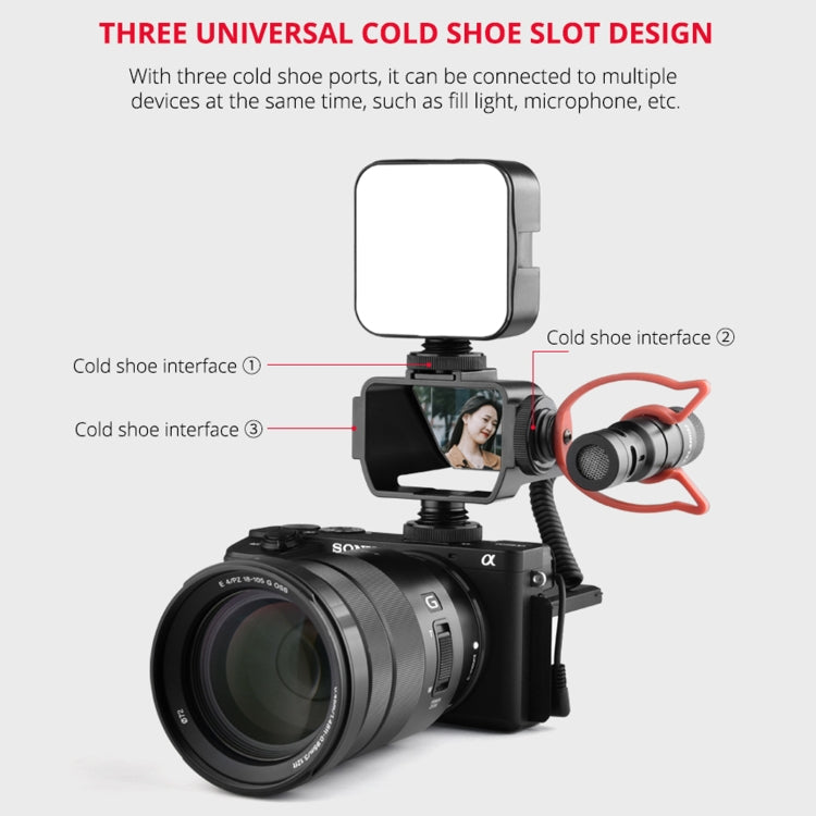 YELANGU A74 Universal Vlog Camera Flip Screen - free shipping - PMC TechLife - Order now!