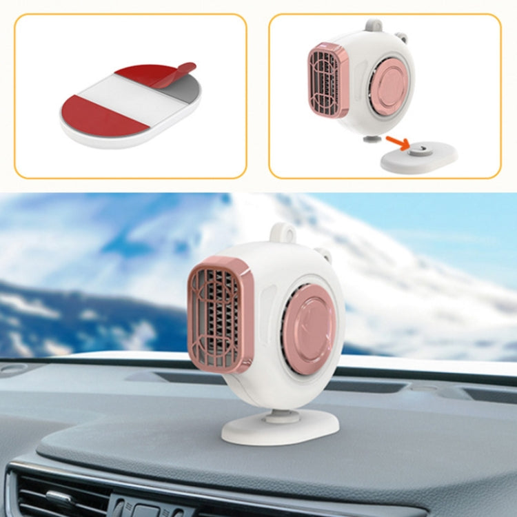 Portable Car Dashboard Electric Heater Winter Defroster, Voltage:24V(Black) - Heating & Fans by PMC TechLife | Online Shopping South Africa | PMC TechLife | Buy Now Pay Later Mobicred