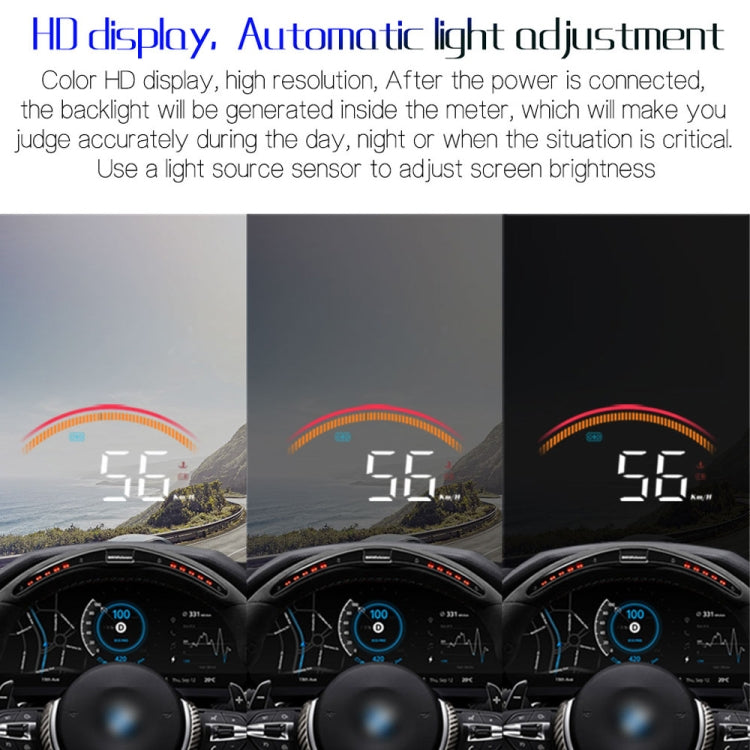 M11 Car OBD2 + GPS Mode Head-up Display HUD Overspeed / Speed / Water Temperature Alarm - Head Up Display System by PMC TechLife | Online Shopping South Africa | PMC TechLife | Buy Now Pay Later Mobicred