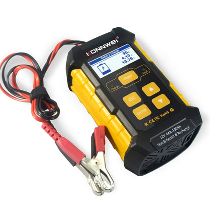 KONNWEI KW510 3 in 1 Car Battery Tester / Charger / Repairer, Support 8 Languages (EU Plug) - Code Readers & Scan Tools by KONNWEI | Online Shopping South Africa | PMC Jewellery | Buy Now Pay Later Mobicred