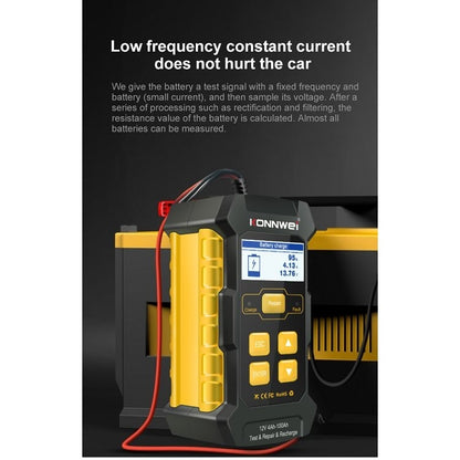 KONNWEI KW510 3 in 1 Car Battery Tester / Charger / Repairer, Support 8 Languages(US Plug) - Code Readers & Scan Tools by KONNWEI | Online Shopping South Africa | PMC Jewellery | Buy Now Pay Later Mobicred