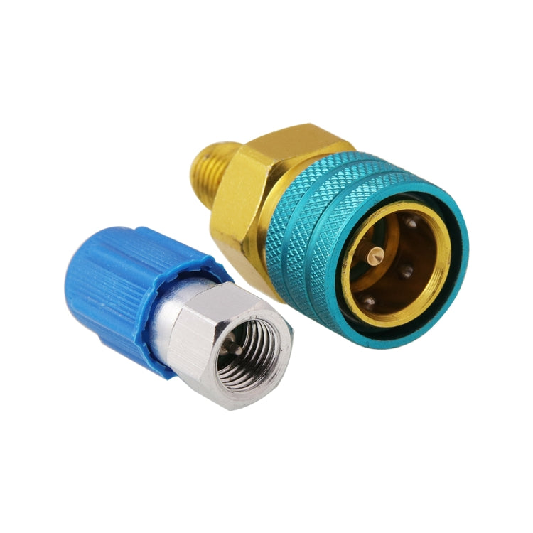 Car Sir Conditioner AC Charging Quick Connector Adapter - Terminal connectors by PMC TechLife | Online Shopping South Africa | PMC TechLife | Buy Now Pay Later Mobicred