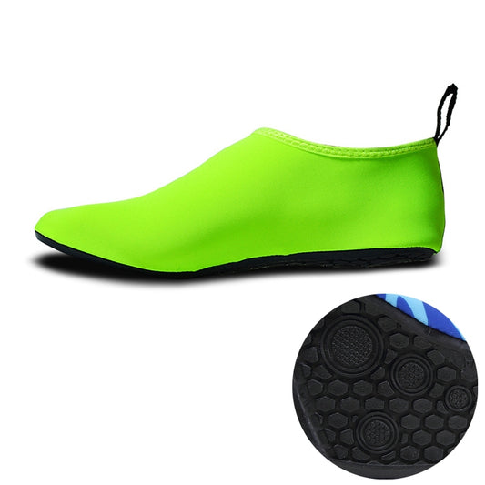 Non-slip Wear-resisting Thick Rubber Sole Diving Shoes and  Socks, One Pair, Size:XXXL (Green) - Swimming Fins & Diving Shoes by PMC Jewellery | Online Shopping South Africa | PMC Jewellery | Buy Now Pay Later Mobicred