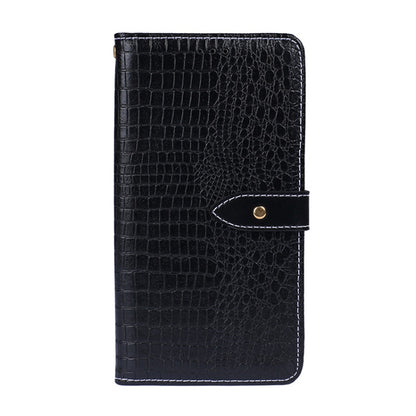 For HTC Desire 21+ idewei Crocodile Texture Horizontal Flip Leather Case with Holder & Card Slots & Wallet(Black) - HTC by idewei | Online Shopping South Africa | PMC Jewellery | Buy Now Pay Later Mobicred