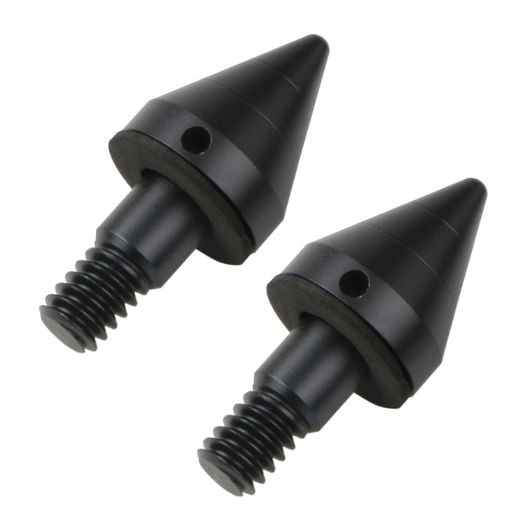 2 PCS Car Rear Anti-collision Tail Cone for Mercedes Benz Smart 2009-2014, Style:Pointed(Black) - Decorative Strip by PMC Jewellery | Online Shopping South Africa | PMC Jewellery | Buy Now Pay Later Mobicred