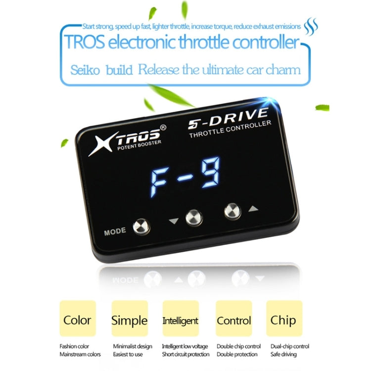 For LDV T60 2017- TROS KS-5Drive Potent Booster Electronic Throttle Controller - Car Modification by TROS | Online Shopping South Africa | PMC TechLife | Buy Now Pay Later Mobicred