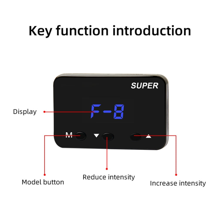 For Proton X70 Car Potent Booster Electronic Throttle Controller - Car Modification by PMC Jewellery | Online Shopping South Africa | PMC Jewellery | Buy Now Pay Later Mobicred