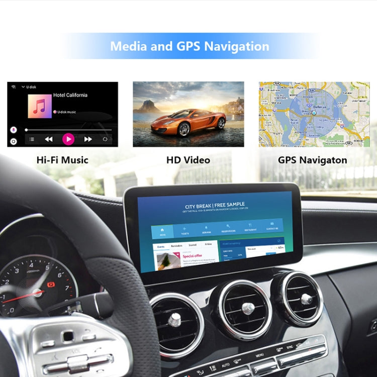 CP41 Car Android 9.0 Wireless Carplay with 4+32G AI Voice Navigation Box for Audi / Volkswagen / Ford / Hyundai / Skoda 2018-2020(Ice Blue) - Car Monitor by PMC Jewellery | Online Shopping South Africa | PMC Jewellery | Buy Now Pay Later Mobicred