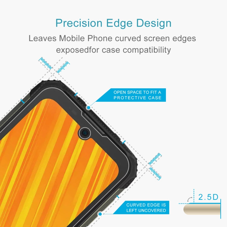 For Doogee S59 50 PCS 0.26mm 9H 2.5D Tempered Glass Film - Others by PMC Jewellery | Online Shopping South Africa | PMC Jewellery | Buy Now Pay Later Mobicred