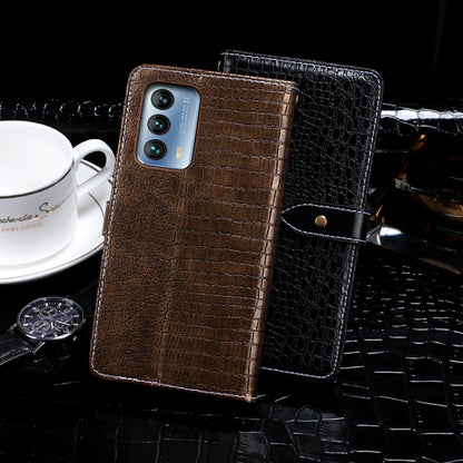 For Meizu 18 idewei Crocodile Texture Horizontal Flip Leather Case with Holder & Card Slots & Wallet(Dark Blue) - Meizu by idewei | Online Shopping South Africa | PMC Jewellery | Buy Now Pay Later Mobicred