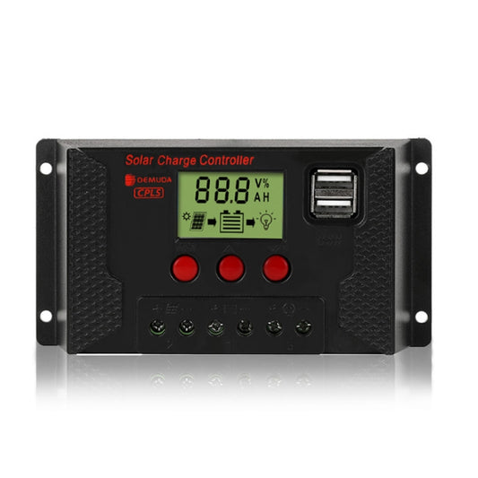 PWM Solar Controller 12V / 24V Lithium Battery Charging Photovoltaic Panel Charging Street Light Controller with Dual USB Output, Model:CPLS-50A - Others by PMC Jewellery | Online Shopping South Africa | PMC Jewellery | Buy Now Pay Later Mobicred