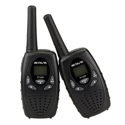 1 Pair RETEVIS RT628 0.5W EU Frequency 446MHz 8CHS Handheld Children Walkie Talkie(Black) - Children by RETEVIS | Online Shopping South Africa | PMC Jewellery | Buy Now Pay Later Mobicred