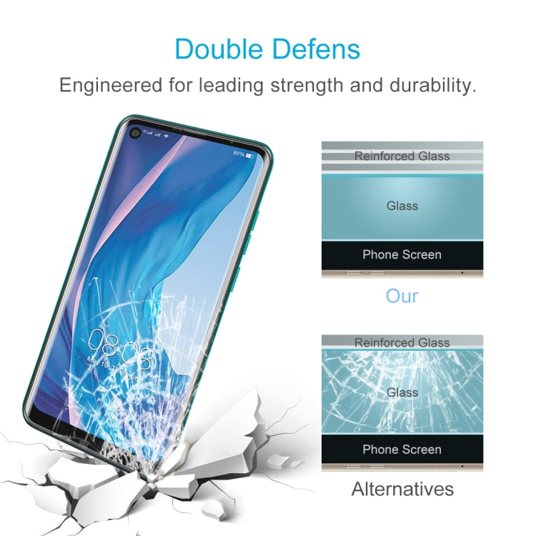 For Ulefone Note 11P 50 PCS 0.26mm 9H 2.5D Tempered Glass Film - free shipping - PMC Jewellery - Order now!