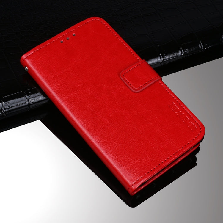 For Ulefone Armor 11 5G idewei Crazy Horse Texture Horizontal Flip Leather Case with Holder & Card Slots & Wallet(Red) - More Brand by idewei | Online Shopping South Africa | PMC Jewellery | Buy Now Pay Later Mobicred