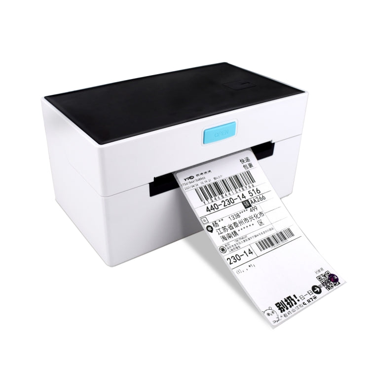 POS-9220 100x150mm Thermal Express Bill Self-adhesive Label Printer, USB with Holder Version, UK Plug - Receipt Printers by PMC Jewellery | Online Shopping South Africa | PMC Jewellery | Buy Now Pay Later Mobicred