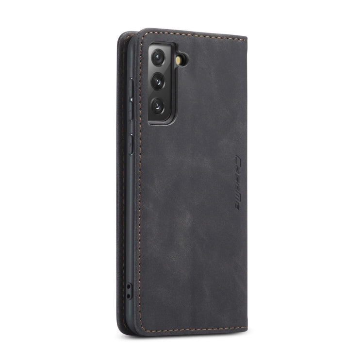 For Samsung Galaxy S21 FE CaseMe 013 Multifunctional Horizontal Flip Leather Case, with Card Slot & Holder & Wallet(Black) - Galaxy Phone Cases by CaseMe | Online Shopping South Africa | PMC Jewellery | Buy Now Pay Later Mobicred