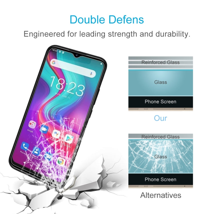 For Doogee X96 Pro 50 PCS 0.26mm 9H 2.5D Tempered Glass Film - Others by PMC Jewellery | Online Shopping South Africa | PMC Jewellery | Buy Now Pay Later Mobicred