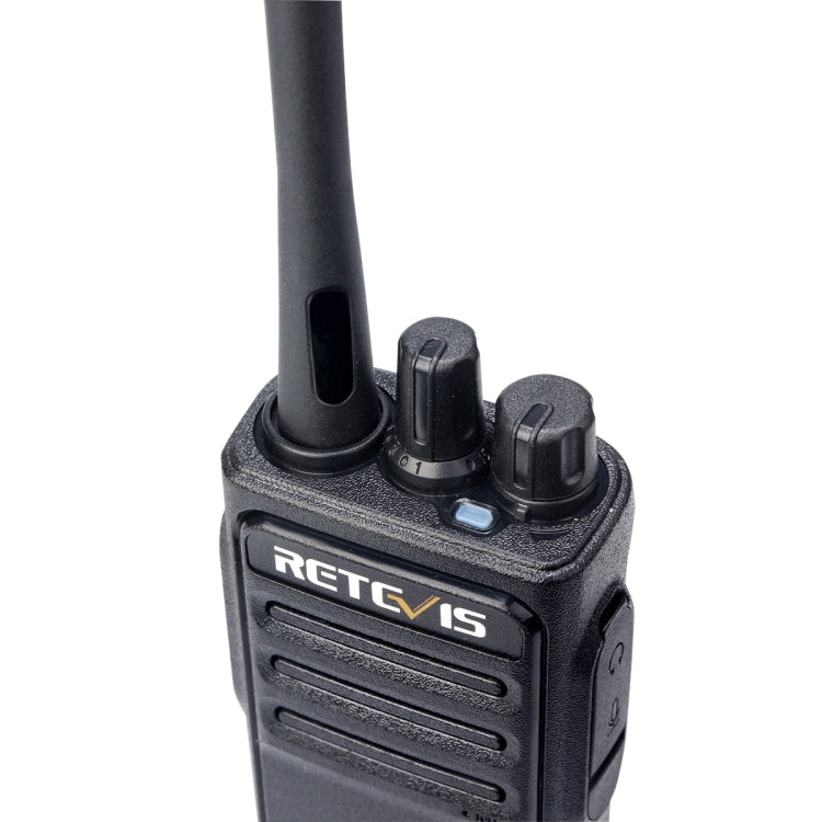 1 Pair RETEVIS RT17 2W 16CHS FRS Two Way Radio Handheld Walkie Talkie, US Plug(Black) - Handheld Walkie Talkie by RETEVIS | Online Shopping South Africa | PMC Jewellery | Buy Now Pay Later Mobicred