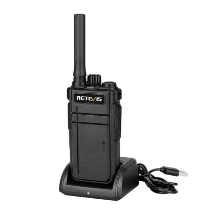 RETEVIS RB37 US Frequency 462.5625-467.7125MHz 22CHS FRS License-free Two Way Radio Handheld Bluetooth Walkie Talkie(Black) - Handheld Walkie Talkie by RETEVIS | Online Shopping South Africa | PMC Jewellery | Buy Now Pay Later Mobicred