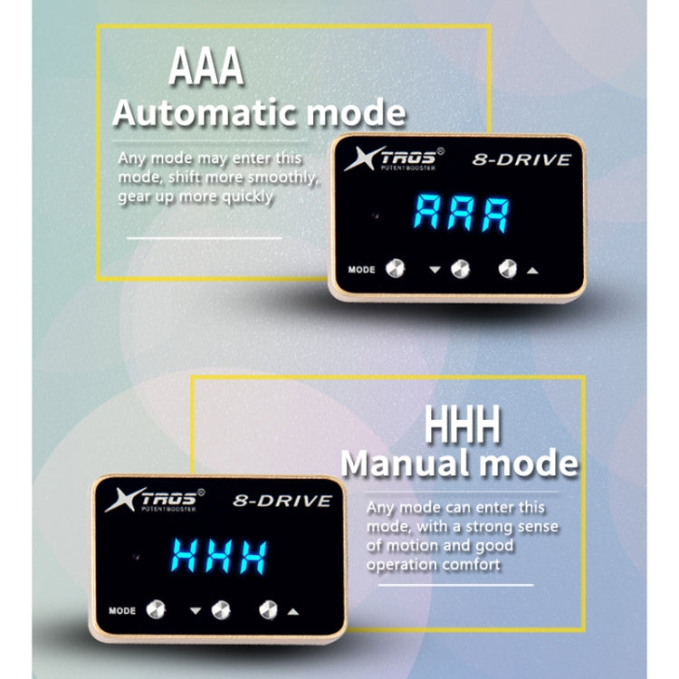 For Toyota Avanza 2012-2019 TROS 8-Drive Potent Booster Electronic Throttle Controller Speed Booster - Car Modification by TROS | Online Shopping South Africa | PMC Jewellery | Buy Now Pay Later Mobicred