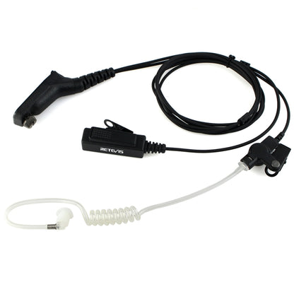 RETEVIS R-1M21 Two-wire Large PTT Acoustic Tube Earphone Microphone for Motorola XPR6000/XPR6550/DP4800/DP4801 - Microphones & Headsets by RETEVIS | Online Shopping South Africa | PMC Jewellery | Buy Now Pay Later Mobicred