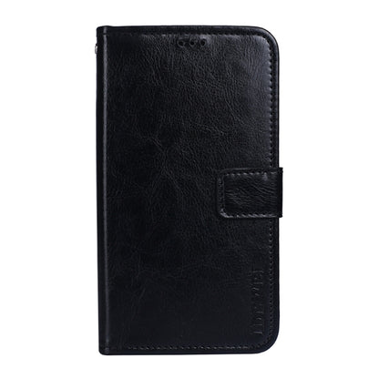 For Wiko Y51 idewei Crazy Horse Texture Horizontal Flip Leather Case with Holder & Card Slots & Wallet(Black) - Wiko by idewei | Online Shopping South Africa | PMC Jewellery | Buy Now Pay Later Mobicred