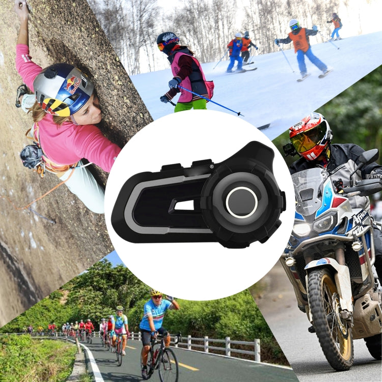 WUPP CS-1412C1 Bluetooth 5.1 S2 Motorcycle Helmet Full Duplex Bluetooth Intercom Headset Earphone(Grey) - Motorcycle Walkie Talkie by PMC Jewellery | Online Shopping South Africa | PMC Jewellery | Buy Now Pay Later Mobicred