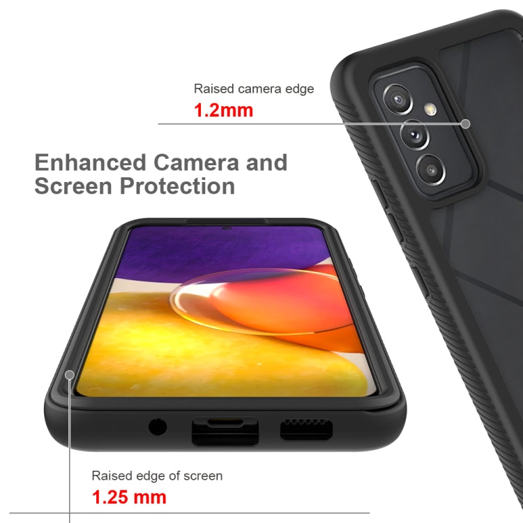 For Samsung Galaxy A82 5G Starry Sky Solid Color Series Shockproof PC + TPU Case(Purple) - free shipping - PMC TechLife - Order now!