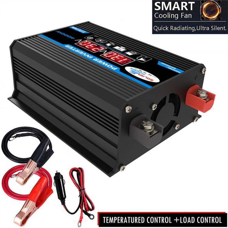 Tang II Generation 12V to 110V 4000W Modified Square Wave Car Power Inverter(Black) - Modified Square Wave by PMC Jewellery | Online Shopping South Africa | PMC Jewellery | Buy Now Pay Later Mobicred