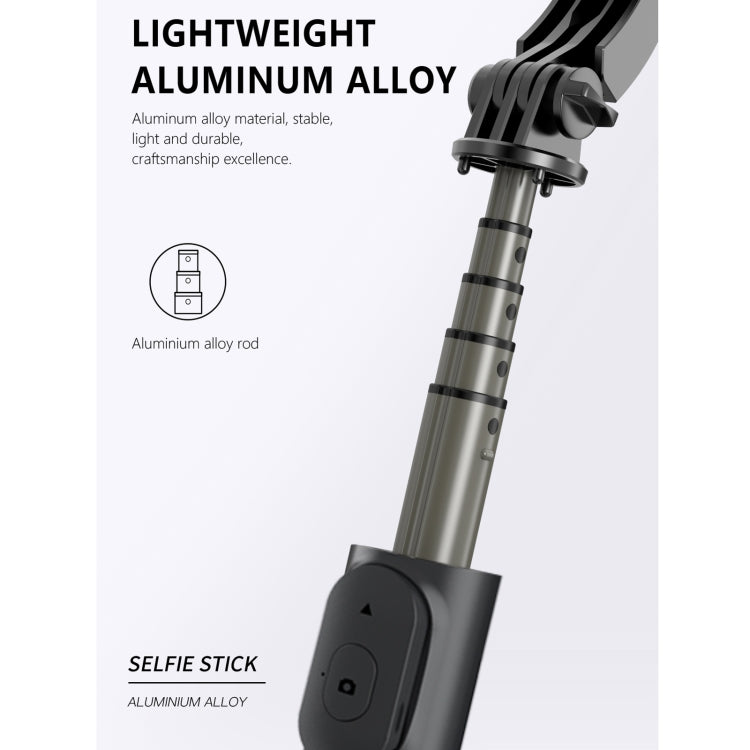 Q03S Fill Light Bluetooth Selfie Stick Tripod Mobile Phone Holder(White) - Selfie Sticks by PMC TechLife | Online Shopping South Africa | PMC TechLife | Buy Now Pay Later Mobicred