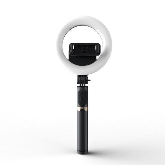 Q07 6 Inch Ring Light Portable Bluetooth Selfie Stick Tripod - Selfie Sticks by PMC Jewellery | Online Shopping South Africa | PMC Jewellery | Buy Now Pay Later Mobicred