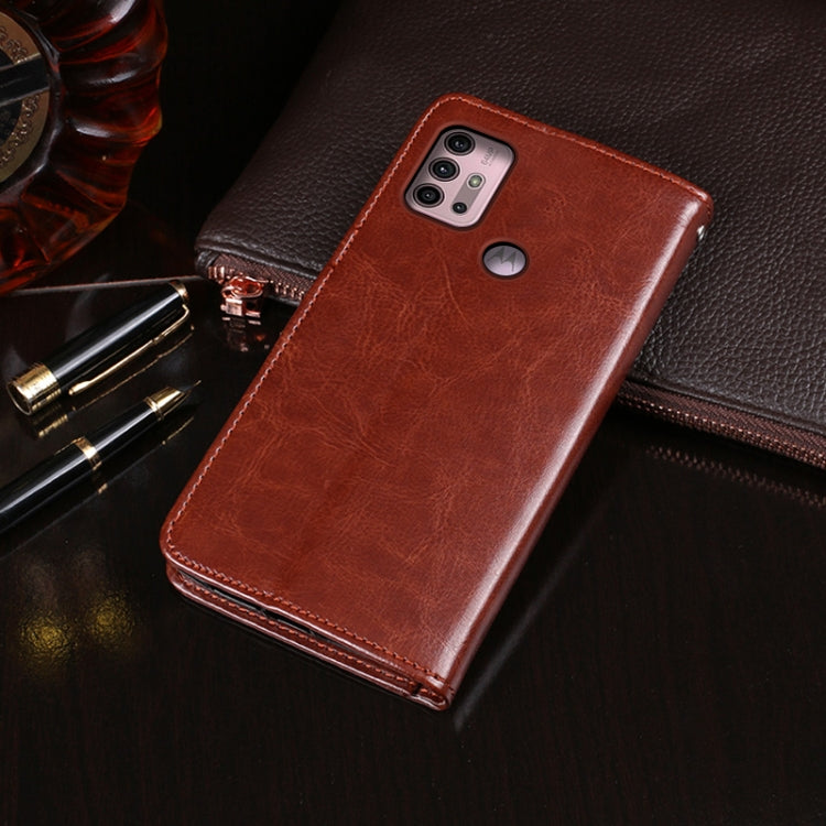 For Lenovo K13 Note idewei Crazy Horse Texture Horizontal Flip Leather Case with Holder & Card Slots & Wallet(Rose Red) - Lenovo by idewei | Online Shopping South Africa | PMC Jewellery | Buy Now Pay Later Mobicred