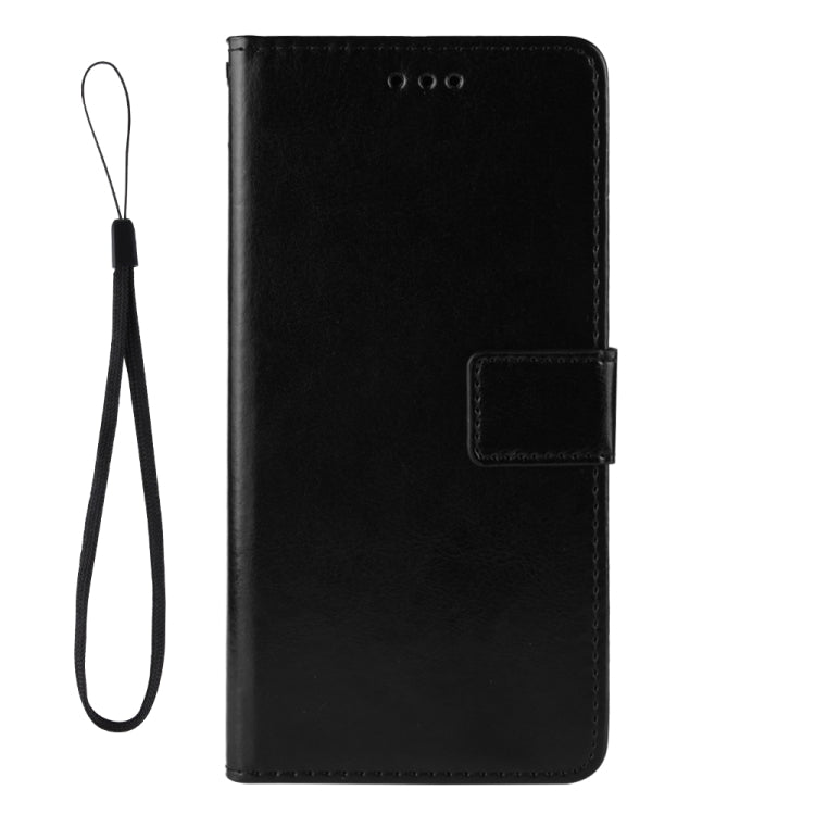 For Blackview A90 Crazy Horse Texture Horizontal Flip Leather Case with Holder & Card Slots & Lanyard(Black) - More Brand by PMC TechLife | Online Shopping South Africa | PMC TechLife | Buy Now Pay Later Mobicred