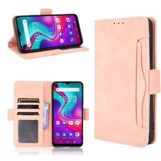 For Doogee X96 Pro Skin Feel Calf Pattern Horizontal Flip Leather Case with Holder & Card Slots & Photo Frame(Pink) - More Brand by PMC Jewellery | Online Shopping South Africa | PMC Jewellery | Buy Now Pay Later Mobicred