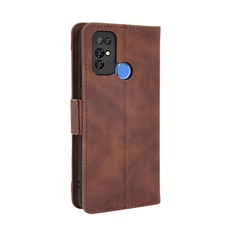 For Doogee X96 Pro Skin Feel Calf Pattern Horizontal Flip Leather Case with Holder & Card Slots & Photo Frame(Brown) - More Brand by PMC Jewellery | Online Shopping South Africa | PMC Jewellery | Buy Now Pay Later Mobicred