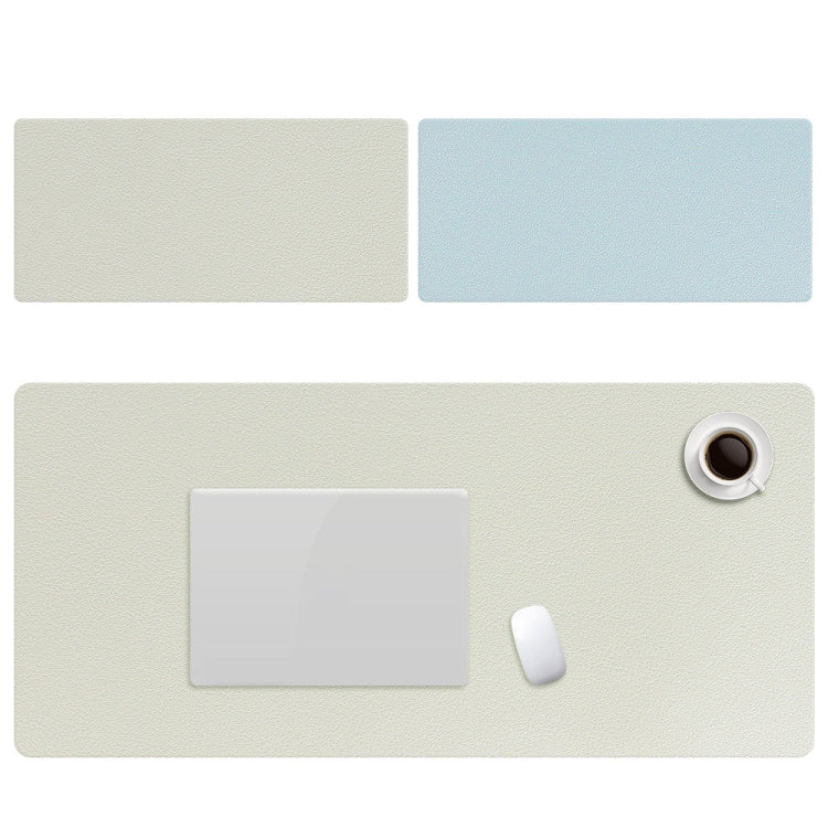 ZD01 Double-sided PU Mouse Pad Table Mat, Size: 90 x 40cm(Mint Green + Sky Blue) - Mouse Pads by PMC TechLife | Online Shopping South Africa | PMC TechLife | Buy Now Pay Later Mobicred
