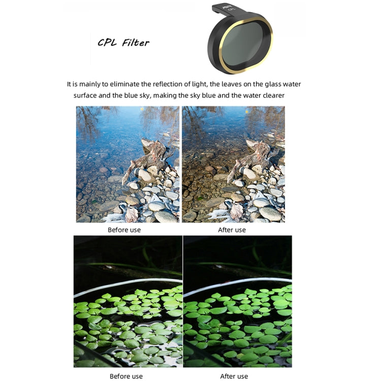 JSR for FiMi X8 mini Drone 3 in 1 CPL+ ND8 + ND16 Lens Filter Kit -  by JSR | Online Shopping South Africa | PMC Jewellery | Buy Now Pay Later Mobicred