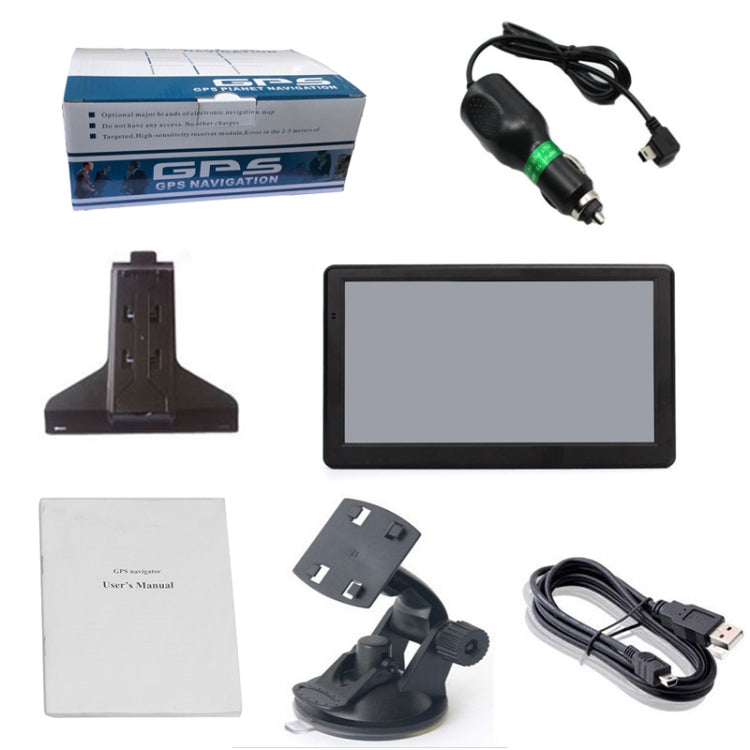 X20 7 inch Car GPS Navigator 8G+256M Capacitive Screen Bluetooth Reversing Image, Specification:Australia Map - Car MP3 & MP4 & MP5 by PMC TechLife | Online Shopping South Africa | PMC TechLife | Buy Now Pay Later Mobicred