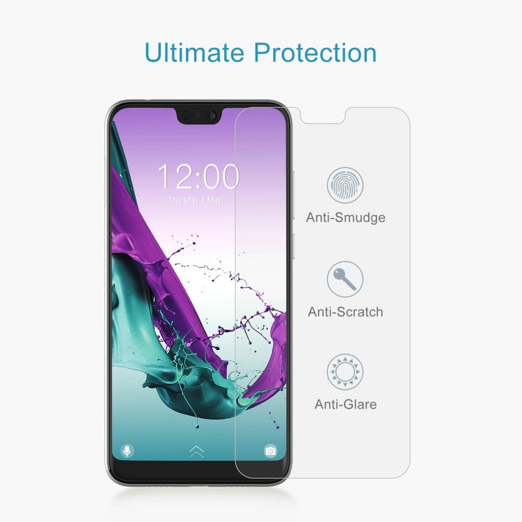 For Doogee N10 50 PCS 0.26mm 9H 2.5D Tempered Glass Film - For Doogee by PMC Jewellery | Online Shopping South Africa | PMC Jewellery | Buy Now Pay Later Mobicred